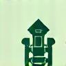 Abstract icon representing reliability or stability